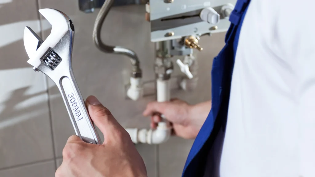 Gas tightening wrench